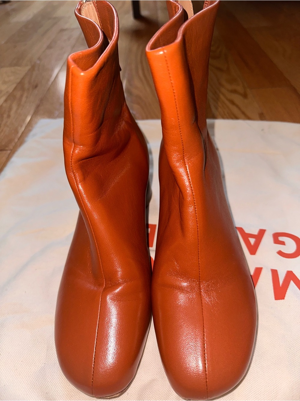 Mansur Gavriel Leather Glove Boot - Picture 7 of 11
